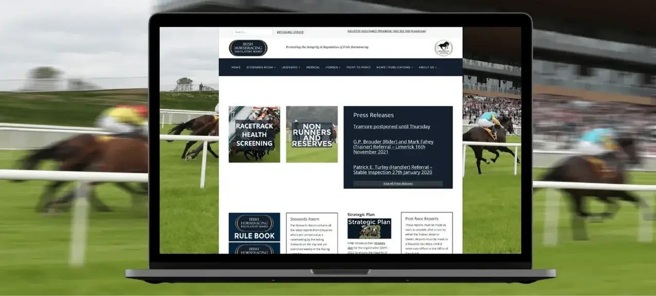 This image showcases the interface of our portfolio project, iHRB Clerk of Scale