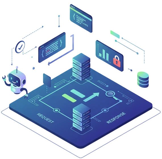 This image shows our API Security Testing Services covering key areas such as authentication, encryption, input validation, and more