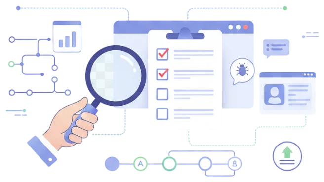 This image represents Manual Testing Services