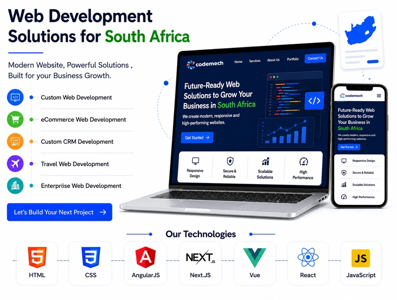 Best Web Development Company in South Africa